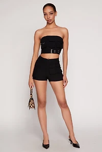 Womens Hyper Stretch Utility Shorts,