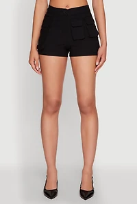 Womens Hyper Stretch Utility Shorts, M