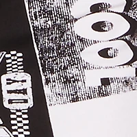 Race Day Patchwork Print Tube Top