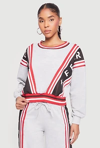 Fearless Graphic Pullover Sweatshirt