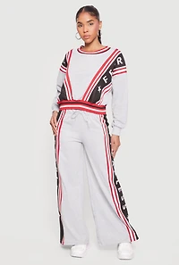 Fearless Graphic Pullover Sweatshirt