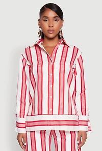 Spoon Jeans Button Front Shirt