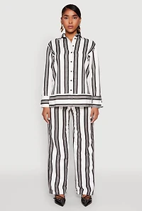 Womens Spoon Jeans Drawstring Wide Leg Pants, Multi, Size S