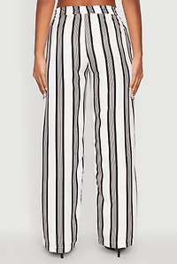 Womens Spoon Jeans Drawstring Wide Leg Pants, Multi, Size S