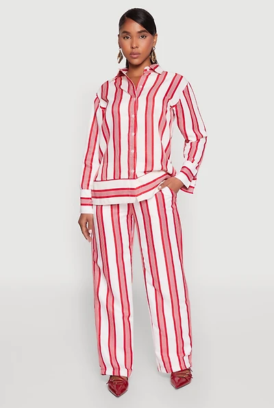 Spoon Jeans Drawstring Wide Leg Pants