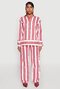 Spoon Jeans Drawstring Wide Leg Pants