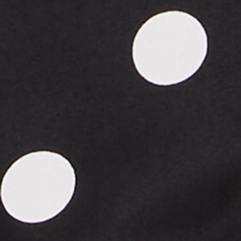 Spoon Jeans Bubble Hem Polka Dot Crop Top