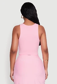 Soft Knit Cropped Tank Top