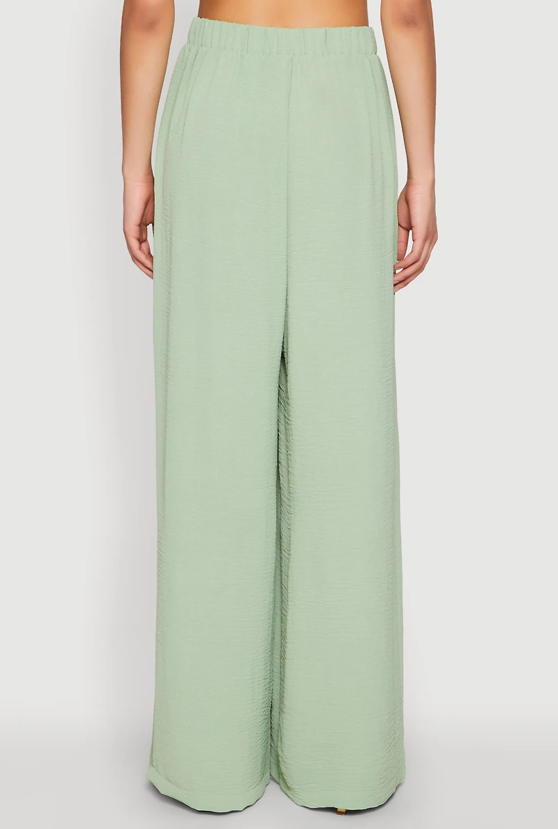 Airy Wide Leg Pants