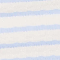 Rosette Detail Striped Maxi Skirt