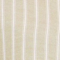 Pinstripe Button Front Short Sleeve Shirt
