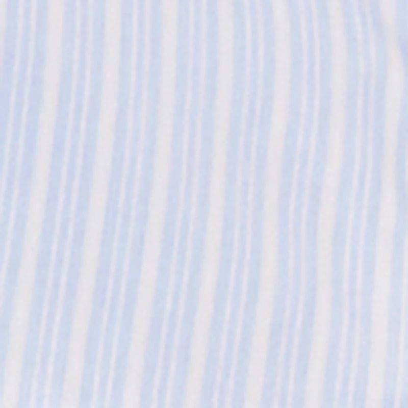 Poplin Pinstripe Drawstring Waist Pants