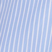 Striped Poplin Pull On Wide Leg Pants