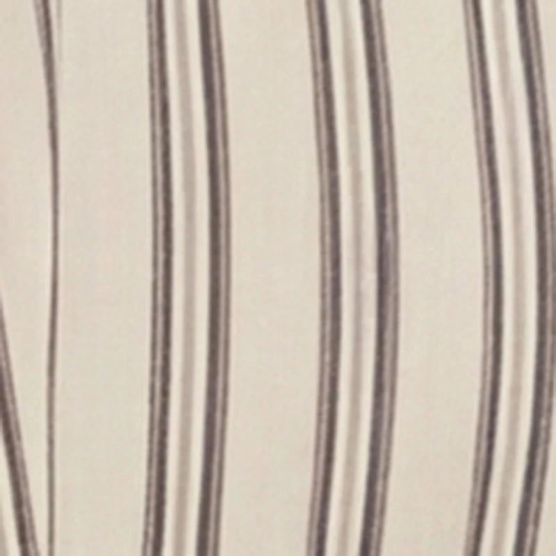 Pinstripe Tie Front Smocked Detail Halter Top