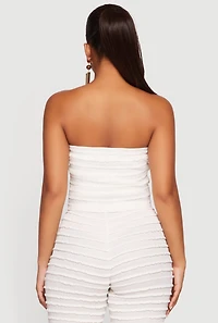 Lettuce Edge Trim Crop Tube Top