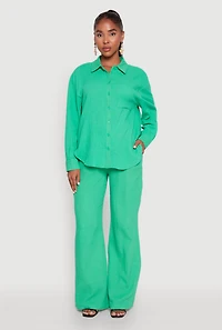 Gauze Knit Pants