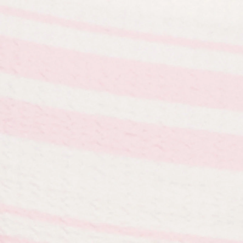 Striped Textured Knit Side Slit Midi Skirt