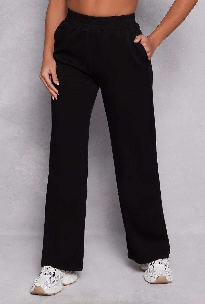 Wide Leg Pocket Pants