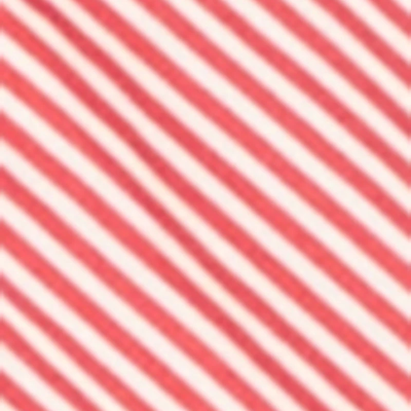 Striped Tie Front Crop Top