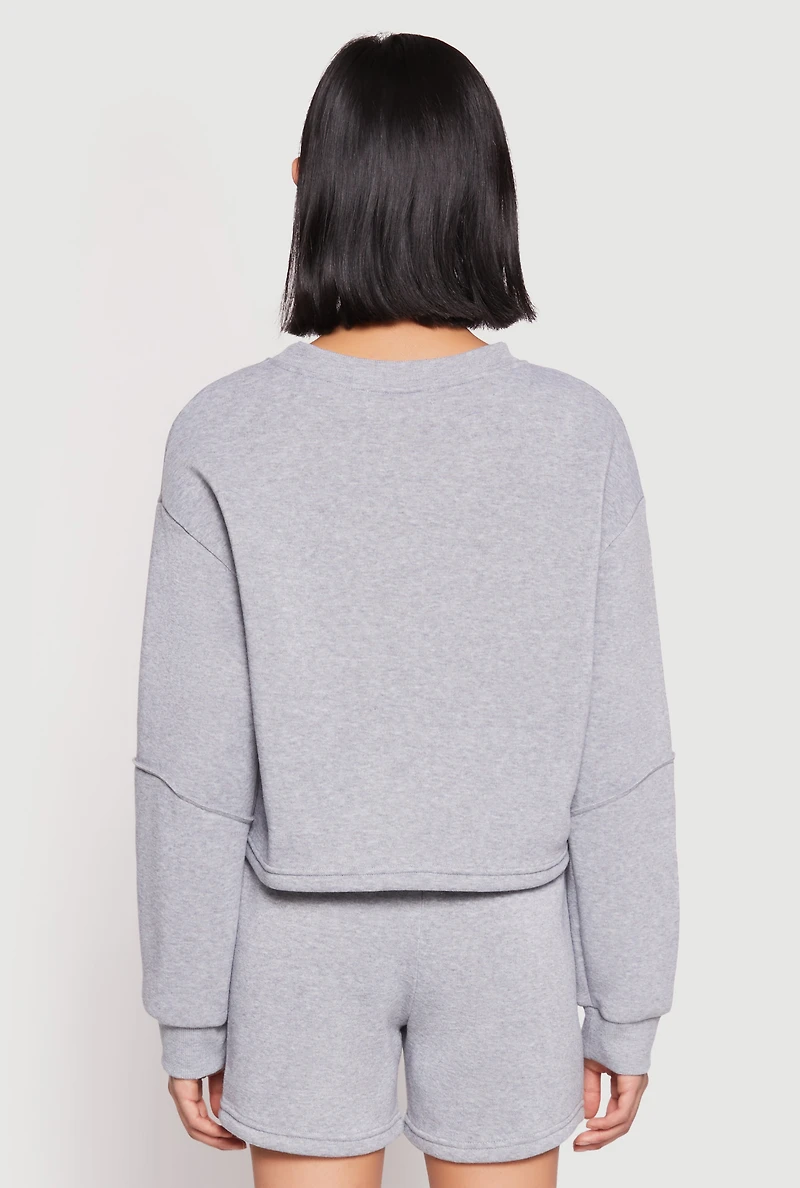 Womens New York Athletic Dept Sweatshirt, Grey,