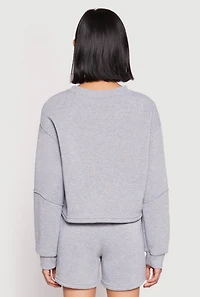 Womens New York Athletic Dept Sweatshirt, Grey,