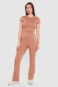 Short Sleeve Tummy Tucker Active Top