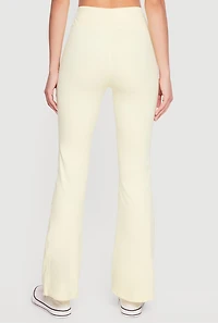 High Waisted Slim Bootcut Tummy Tucker Yoga Pants