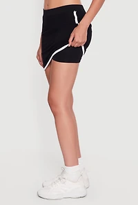 Compression Rib Mini Skort