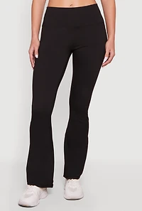 Drop Waist Boot Cut Active Pants