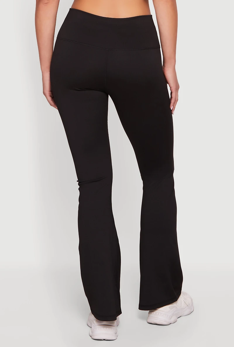 Drop Waist Boot Cut Active Pants