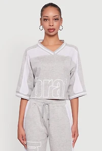 Brat Graphic Jersey Top