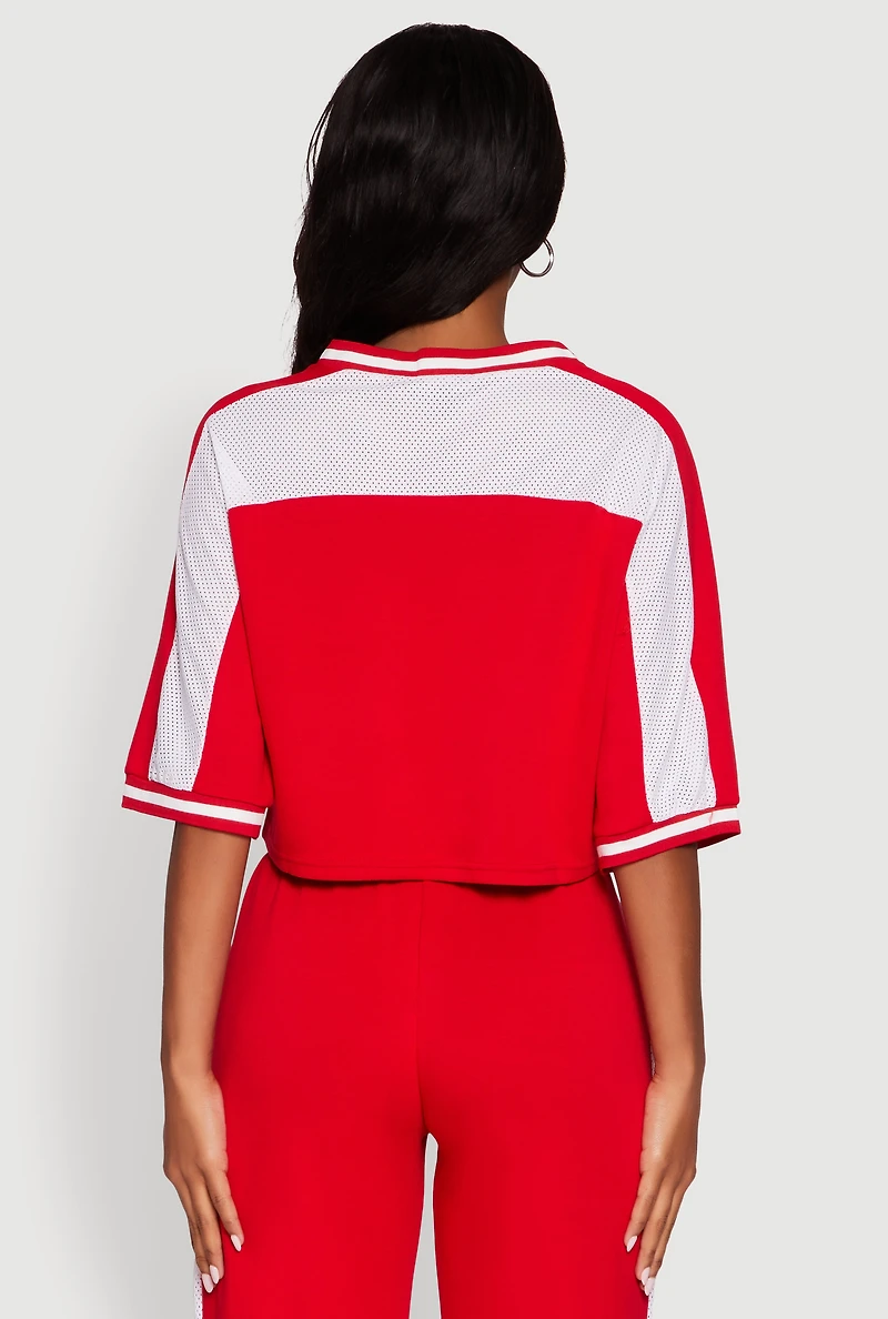 Womens Brat Graphic Jersey Top,