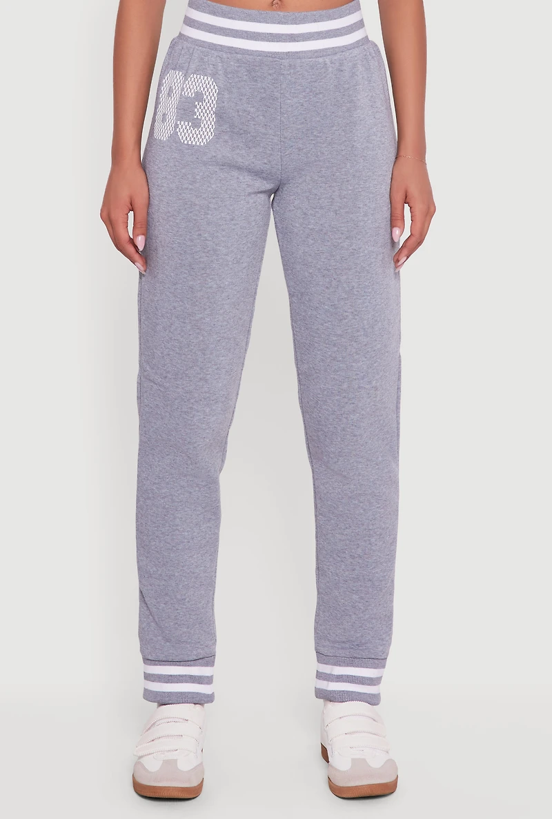 83 Graphic High Waisted Joggers