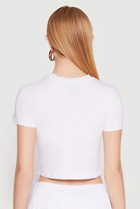 Short Sleeve Cross Graphic Tee