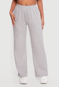 Elastic Waist Pull On Sweatpants