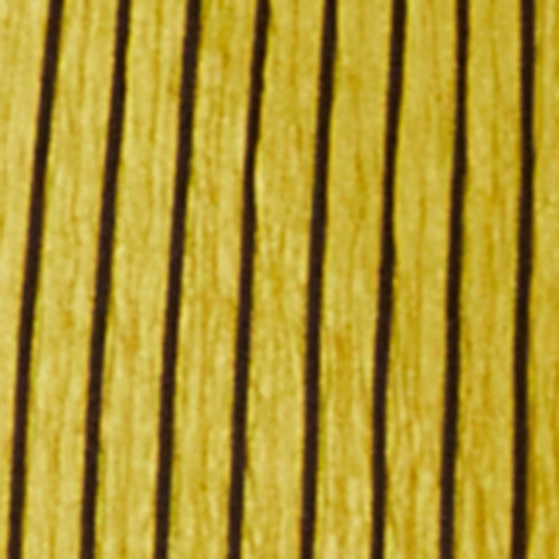 Plisse Striped Wide Leg Pants