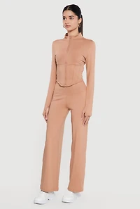 High Waisted Wide Leg Yoga Pants