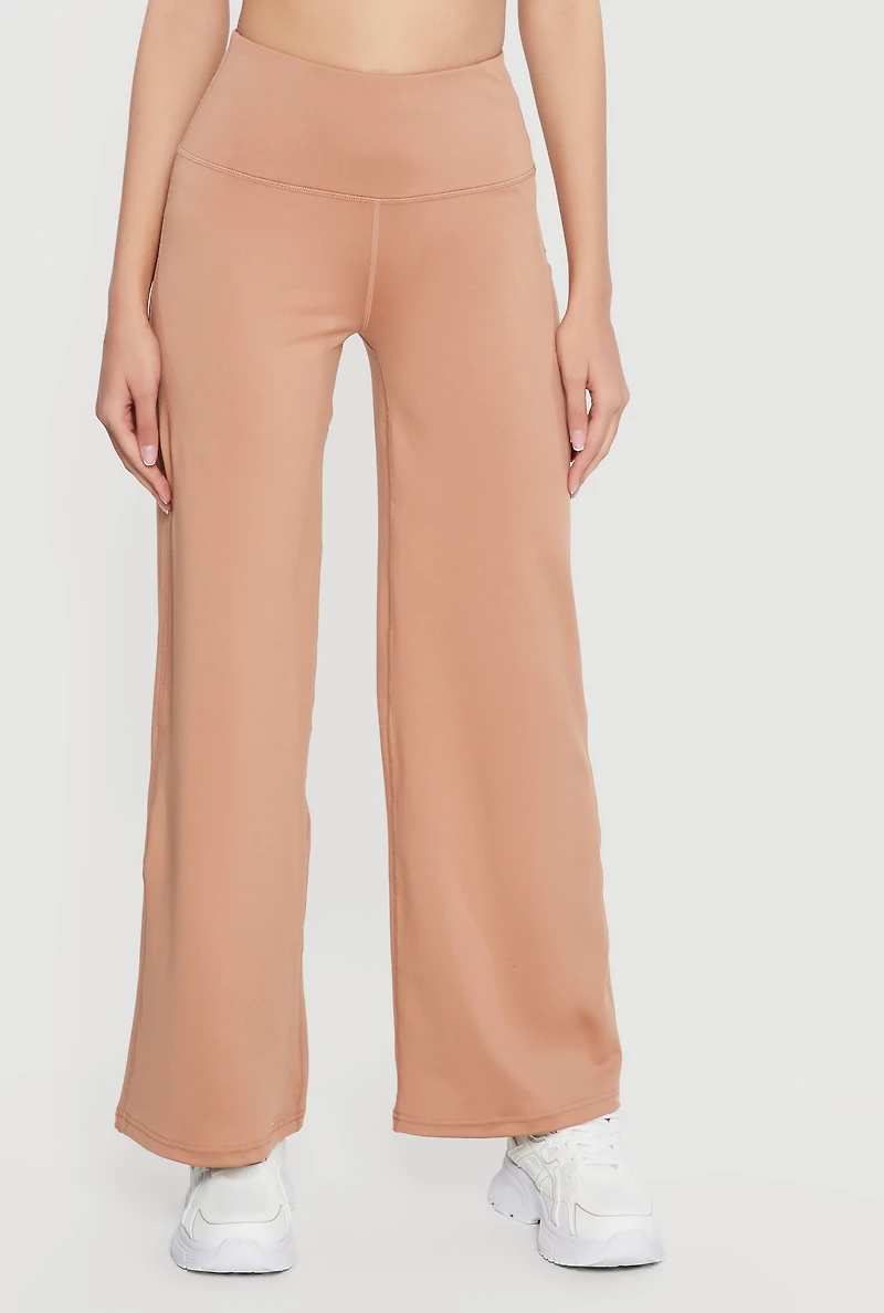 High Waisted Wide Leg Yoga Pants