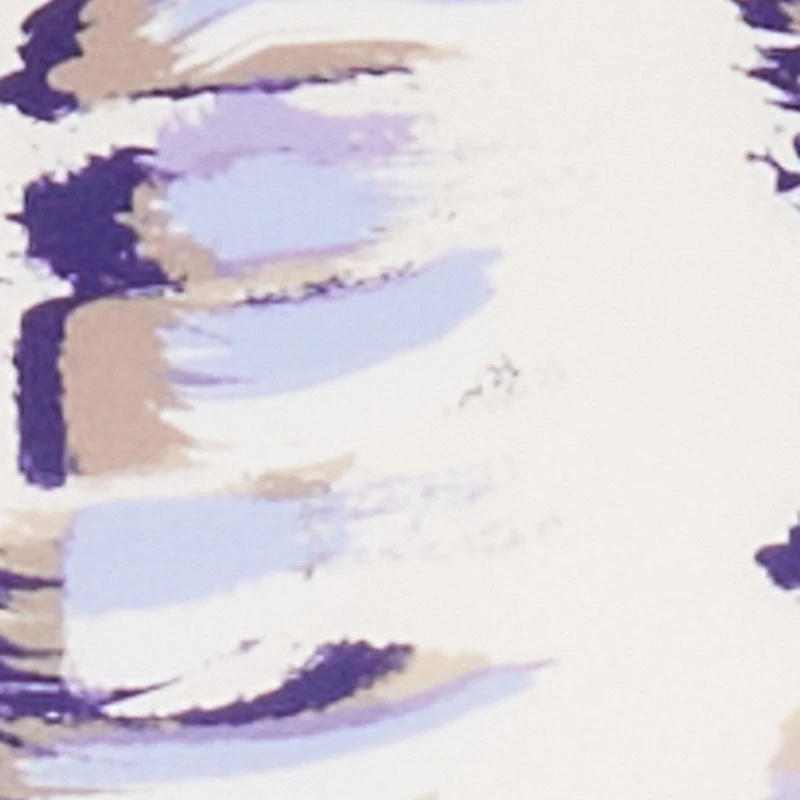 Brush Stroke Print Crop Top