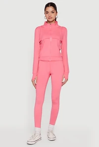 Wide Waist Yoga Leggings