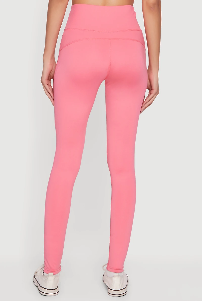 Wide Waist Yoga Leggings