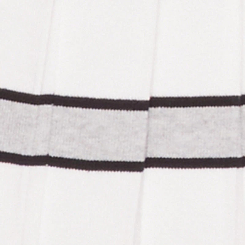 Daisy Striped Pleated Skort