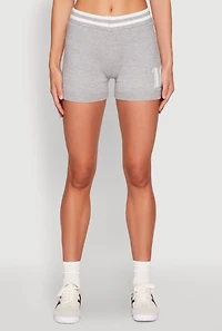 Womens Daisy 10 Varsity Stripe Shorts,