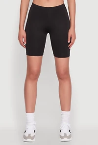 Womens Daisy Soft Knit Biker Shorts,