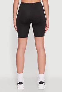 Womens Daisy Soft Knit Biker Shorts,