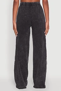 Womens Daisy Mineral Wash Varsity Stripe Pants,