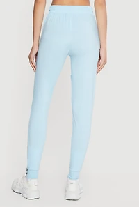Trendy Mid Rise Drawstring Waist Joggers