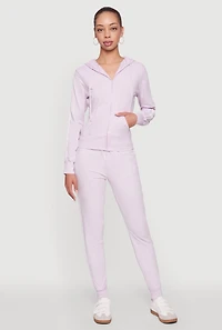 Daisy Mineral Wash Varsity Stripe Hooded Sweatshirt