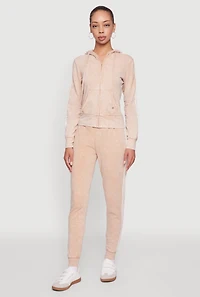 Womens Daisy Mineral Wash Drawstring Waist Varsity Stripe Joggers, Khaki, Size XL