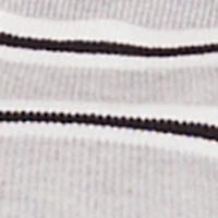 Daisy High Waisted Pleated Skirt with Varsity Stripe Detail